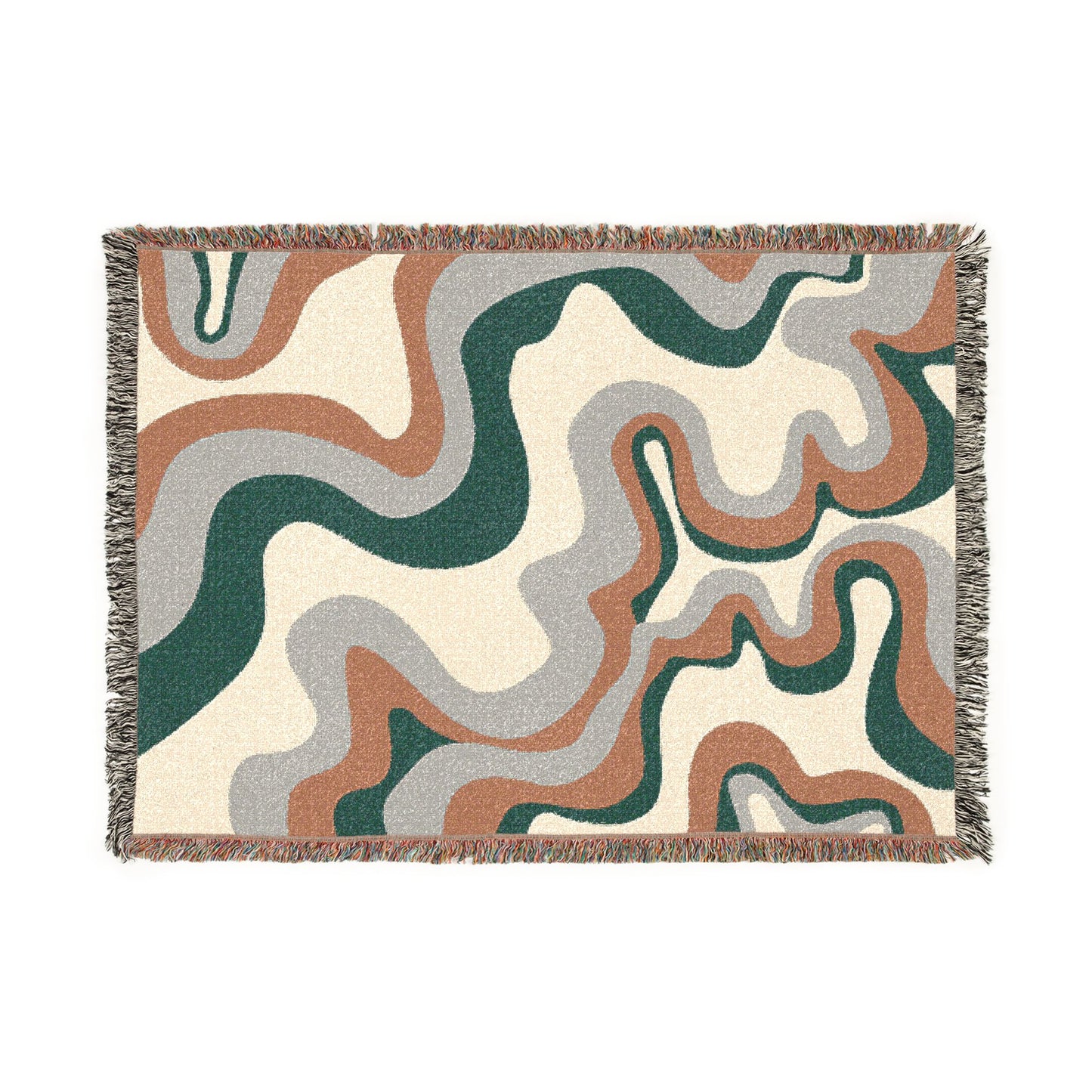 Farbenfrohe Boho Tagesdecke