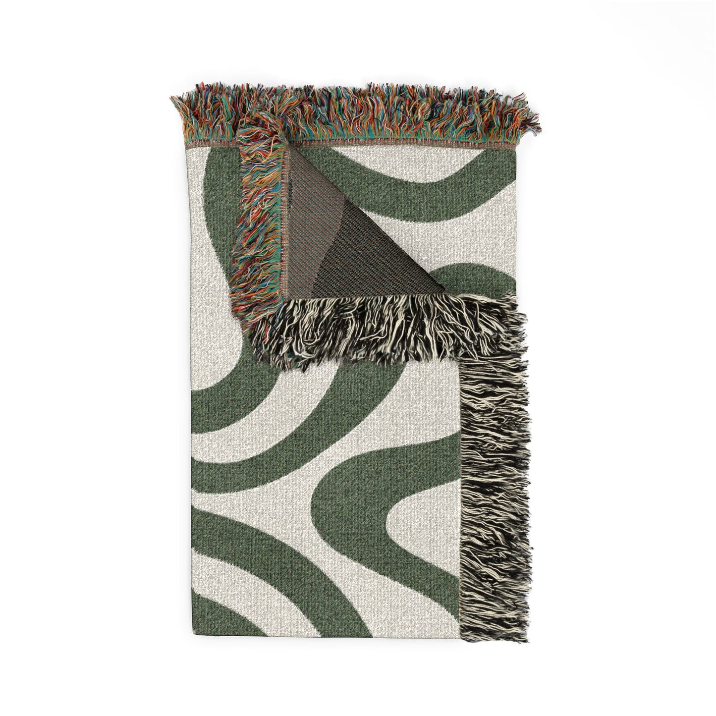 Abstract Swirl Tagesdecke im Boho Stil