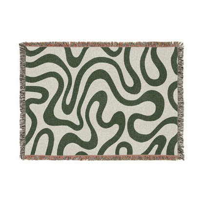 Abstract Swirl Tagesdecke im Boho Stil