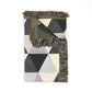Tagesdecke mit geometrischem Muster