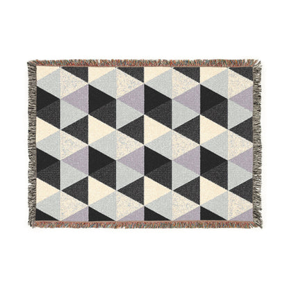 Tagesdecke mit geometrischem Muster