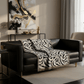 Elegante gemusterte Tagesdecke