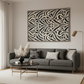 Elegante gemusterte Tagesdecke