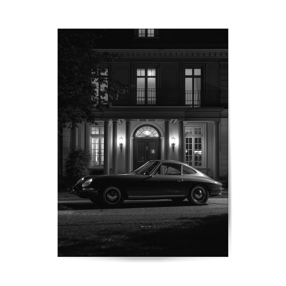 Klassisches Poster, moderne Wanddekoration, Ästhetisches Poster, Zeitloses Poster, Wall Art Print, Classic Car Print, Oldtimer Poster