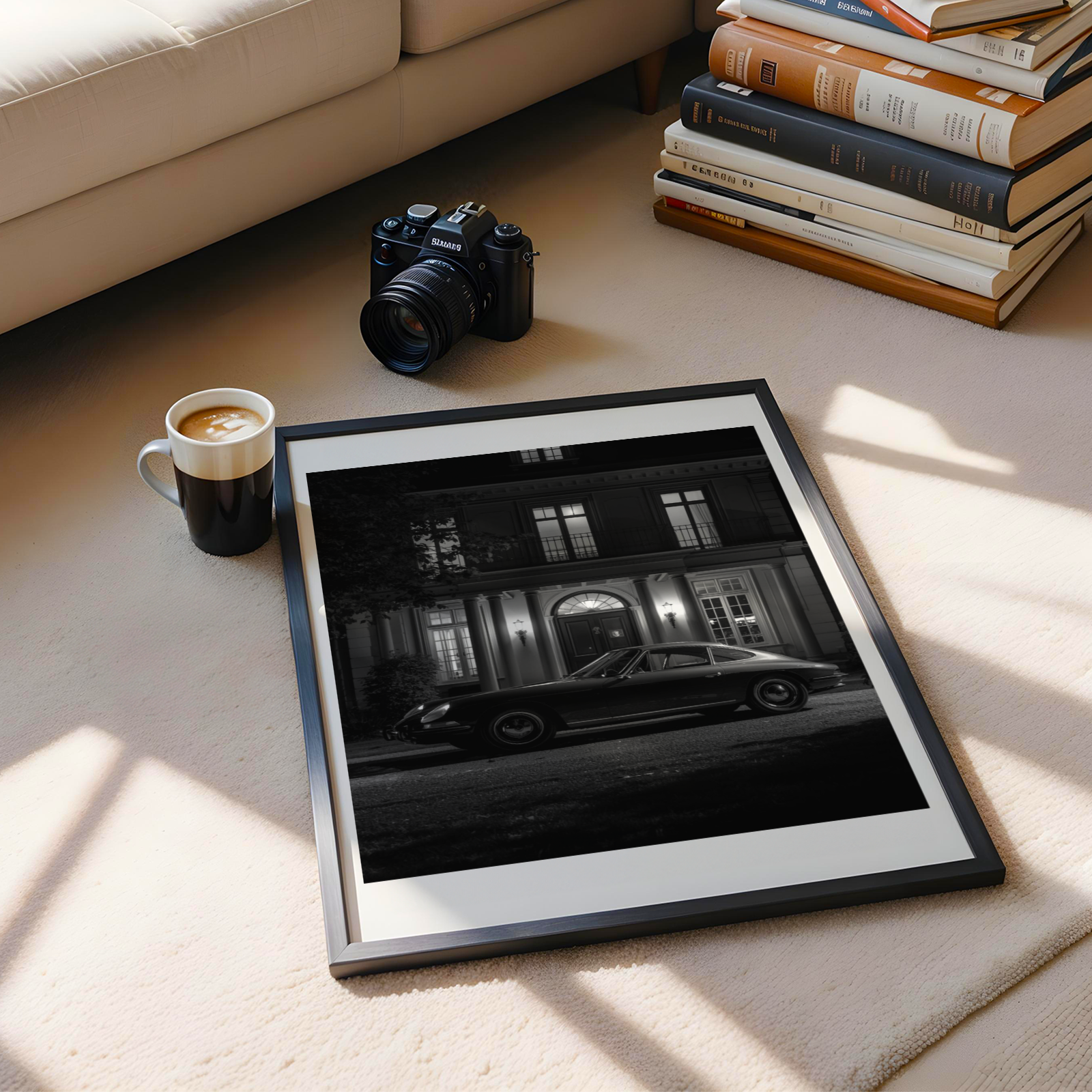 Klassisches Poster, moderne Wanddekoration, Ästhetisches Poster, Zeitloses Poster, Wall Art Print, Classic Car Print, Oldtimer Poster