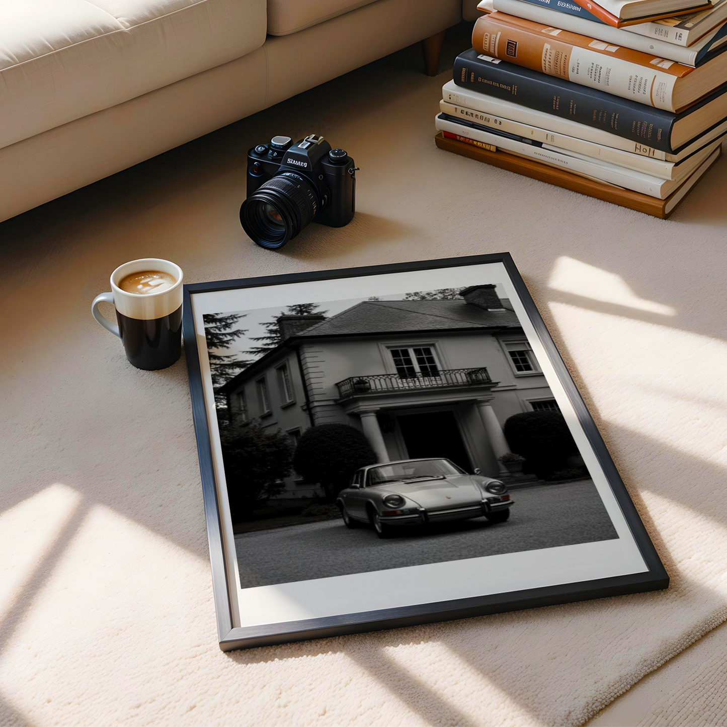 Klassisches Poster, moderne Wanddekoration, Ästhetisches Poster, Zeitloses Poster, Wall Art Print, Classic Car Print, Oldtimer Poster