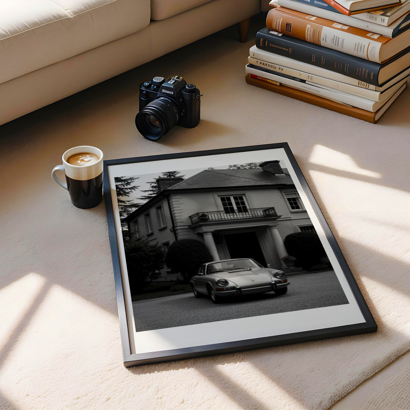 Klassisches Poster, moderne Wanddekoration, Ästhetisches Poster, Zeitloses Poster, Wall Art Print, Classic Car Print, Oldtimer Poster