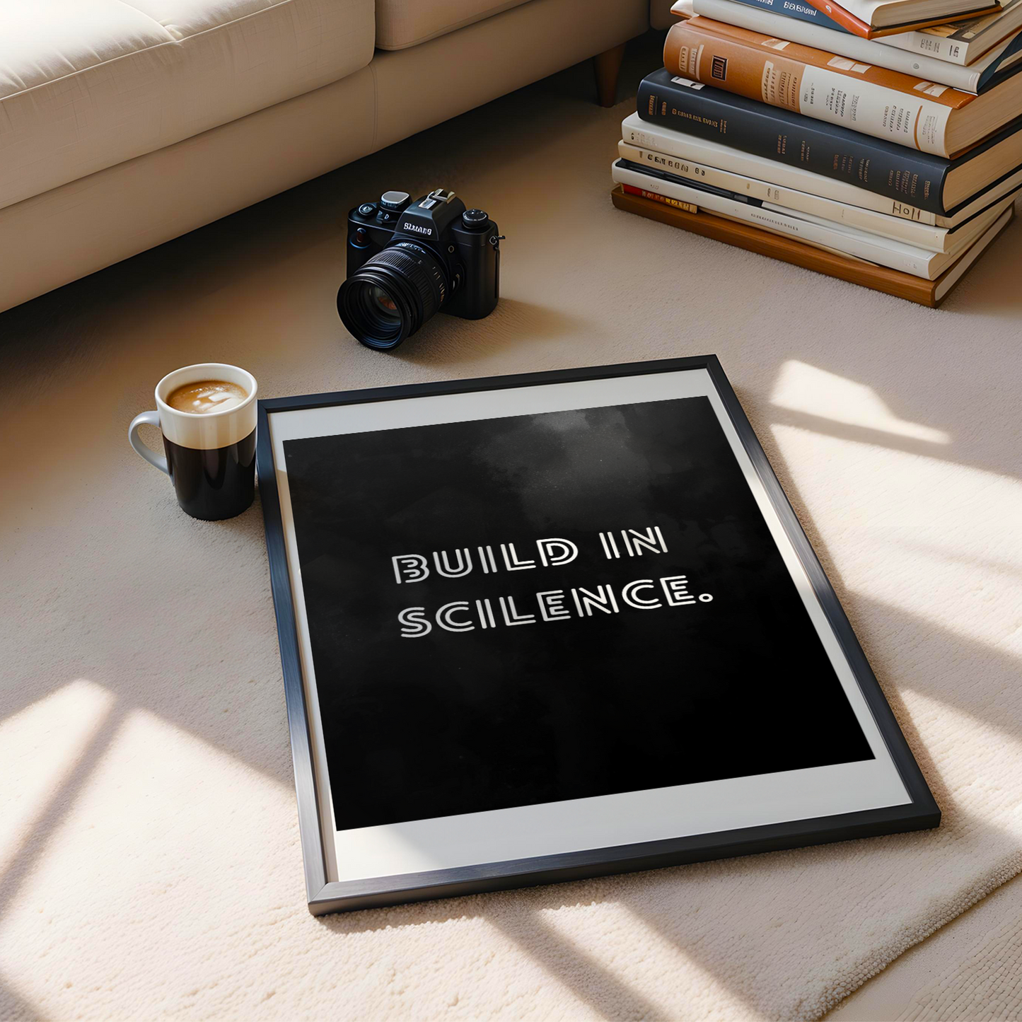 Schwarz weißes Sprüche Poster, morderne Dekoration, modernes Poster, ästhetisches Poster, Poster für Männerwohnung, Poster für Frauenwohnung, Poster für Teenager Zimmer
