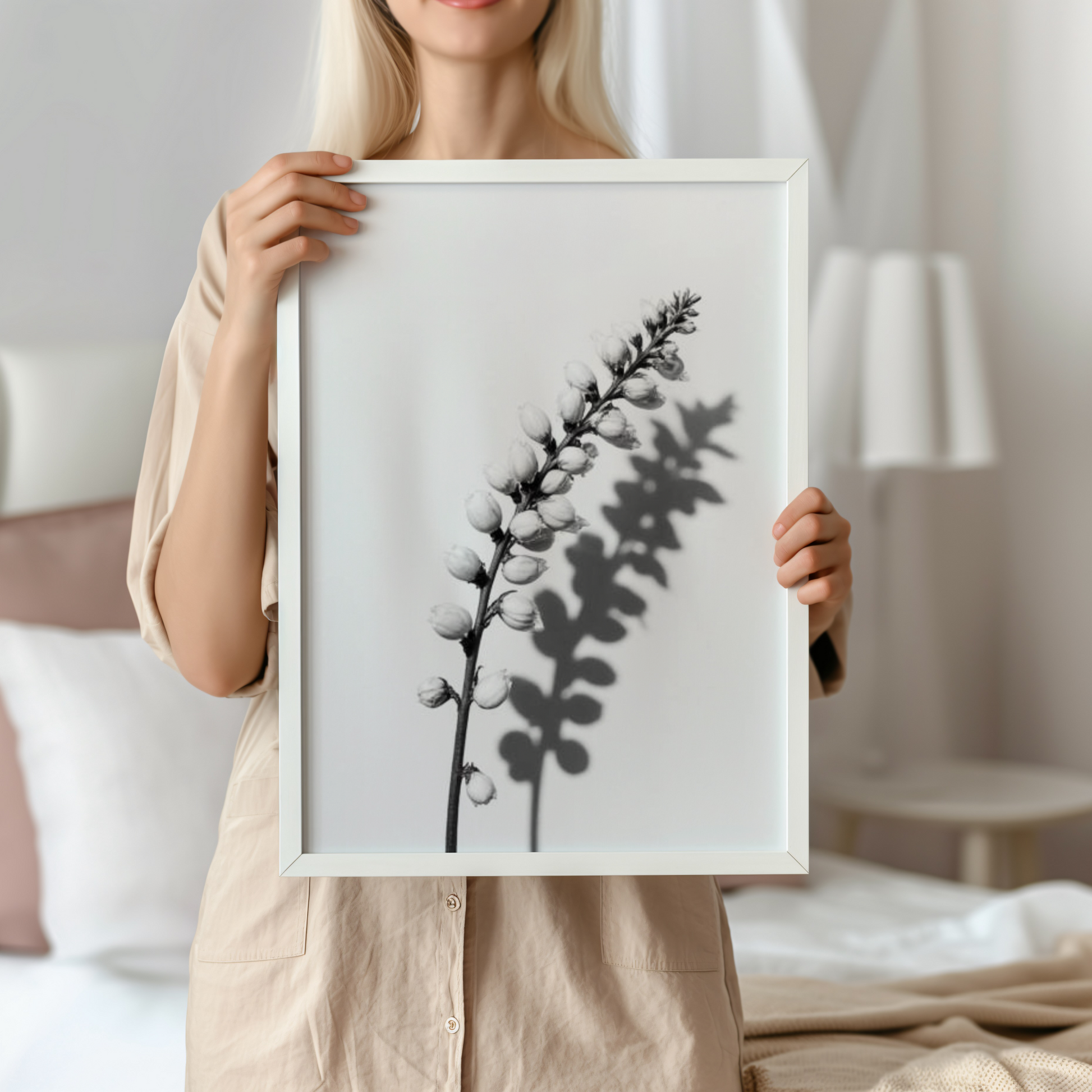 Boatnisches Poster, Minimalistisches Design, Schlichte Dekoration, Schneebere Poster, Florales Design, Poster für Zuhause, Poster für Küche Esszimmer Schlafzimmer Wohnzimmer 